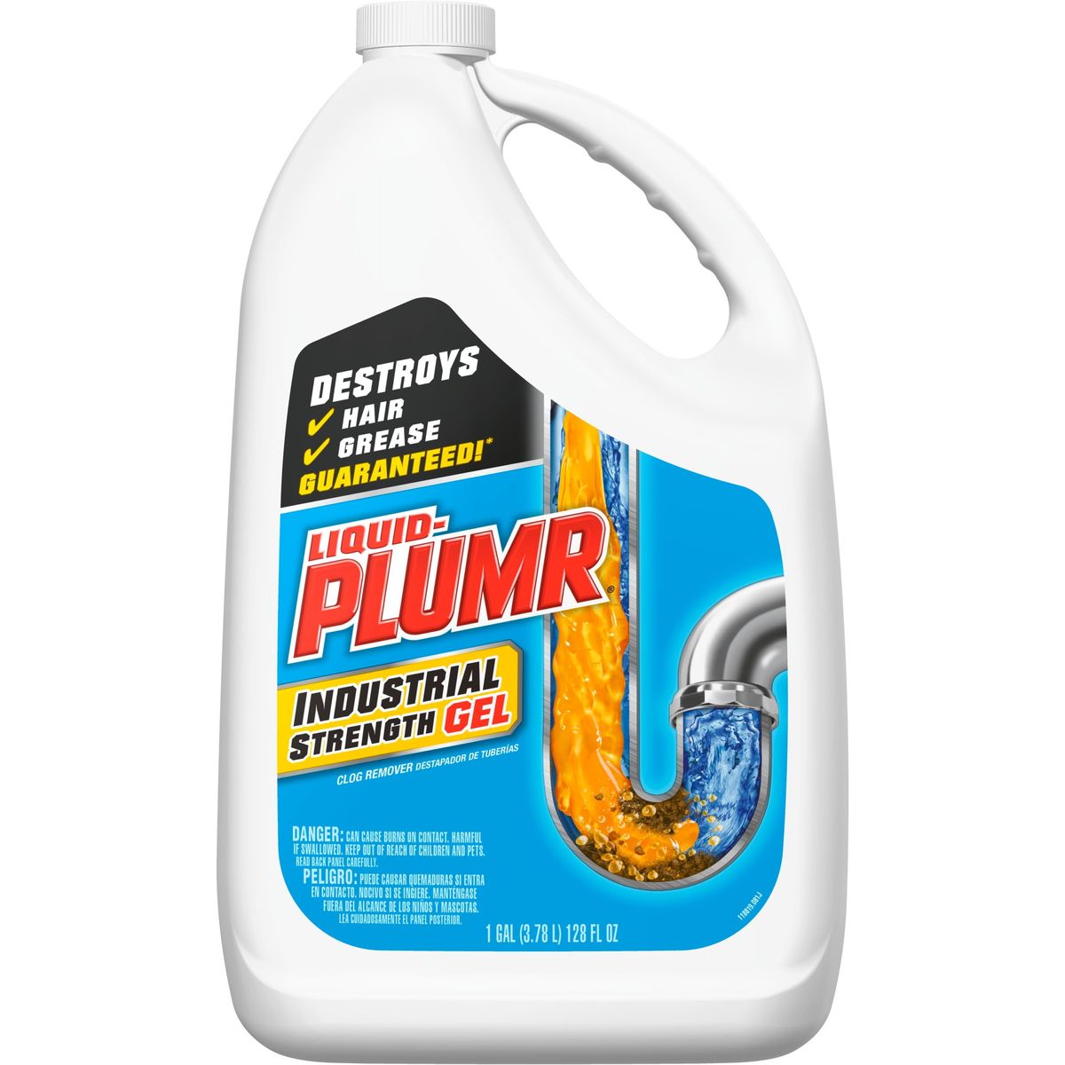 [RDY] [送料無料] Liquid-Plumr 工業用強力排水管詰まり除去ジェル、浄化槽対応、無香料、128 fl oz [海外通販] | Liquid-Plumr Industrial Strength Drain Clog Remover Gel, Septic Safe, Unscented, 128 fl oz