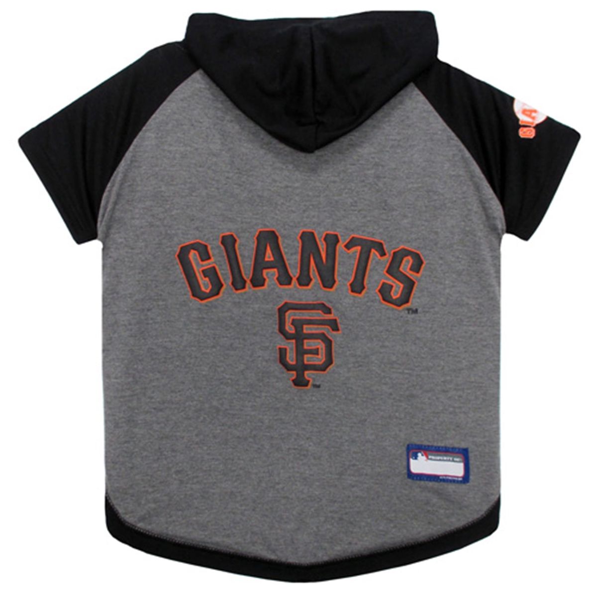 [RDY] [送料無料] Pets First MLB サンフランシスコ・ジャイアンツ フード付きTシャツ（犬猫用） 暖かく快適 - Lサイズ [海外通販] | Pets First MLB San Francisco Giants Hoodie Tee Shirt for Dogs and Cats, Warm an