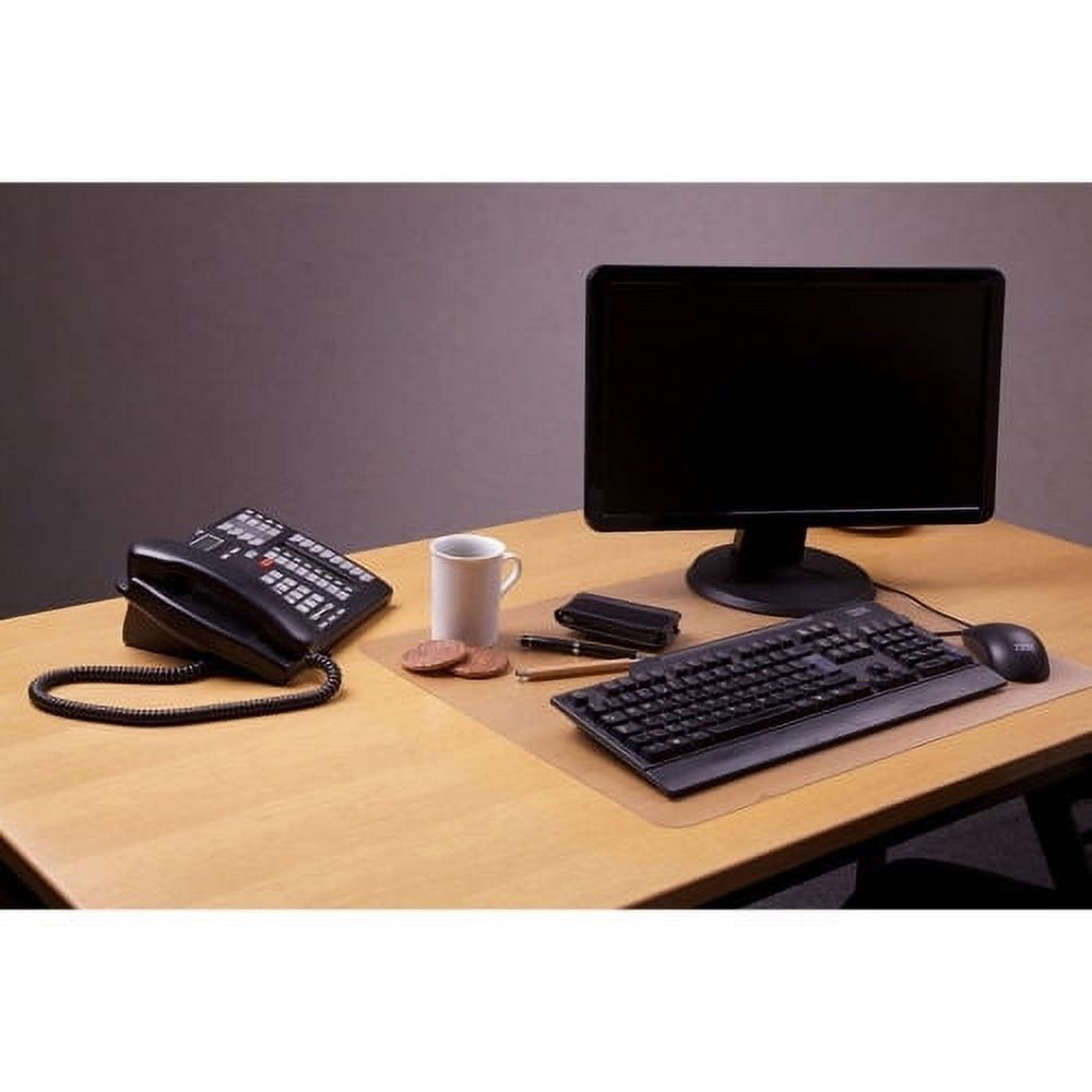 [RDY] [貨物輸送無料] Desktex 上滑り打ち切りポリカーボネート製事務机パッド（矩形） - 幅36in\u0026times;奥ふかさ20in - 原料品：ポリカーボネート、ポリ塩化ビニル基（PVC） - 澄み切った [外国で通信販売] | Desktex An