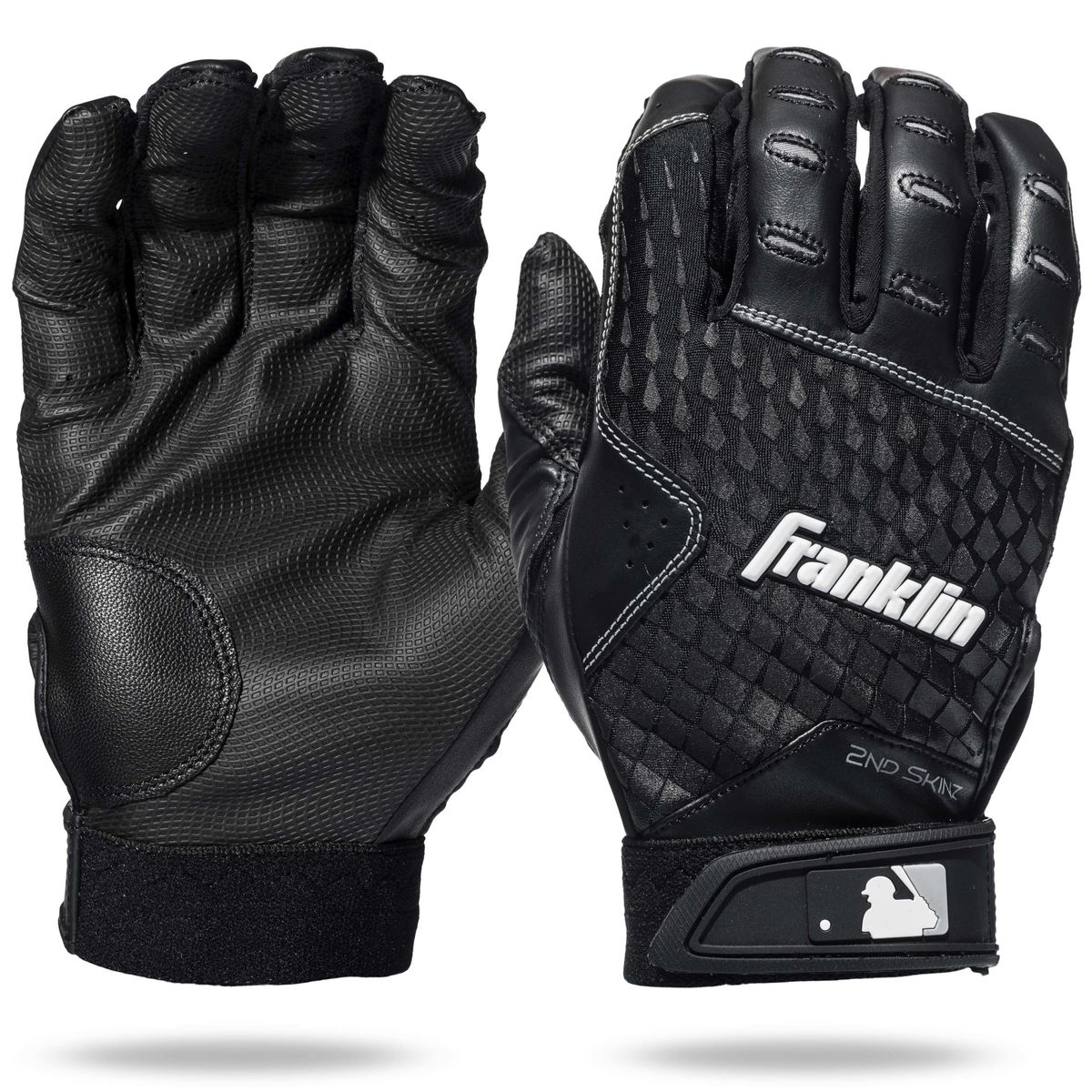 [RDY] [貨物輸送無料] Franklin Sports 成年者用 2nd-Skinz ベイスボール用打撃地球儀（メンズ） [外国で通信販売] | Franklin Sports Adult 2nd-Skinz Baseball Batting Gloves (Men)