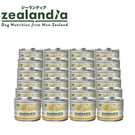 (5%OFFクーポン券有)ジーランディア 飼い犬(意気地無し)缶 170g×24個 【置き目品】