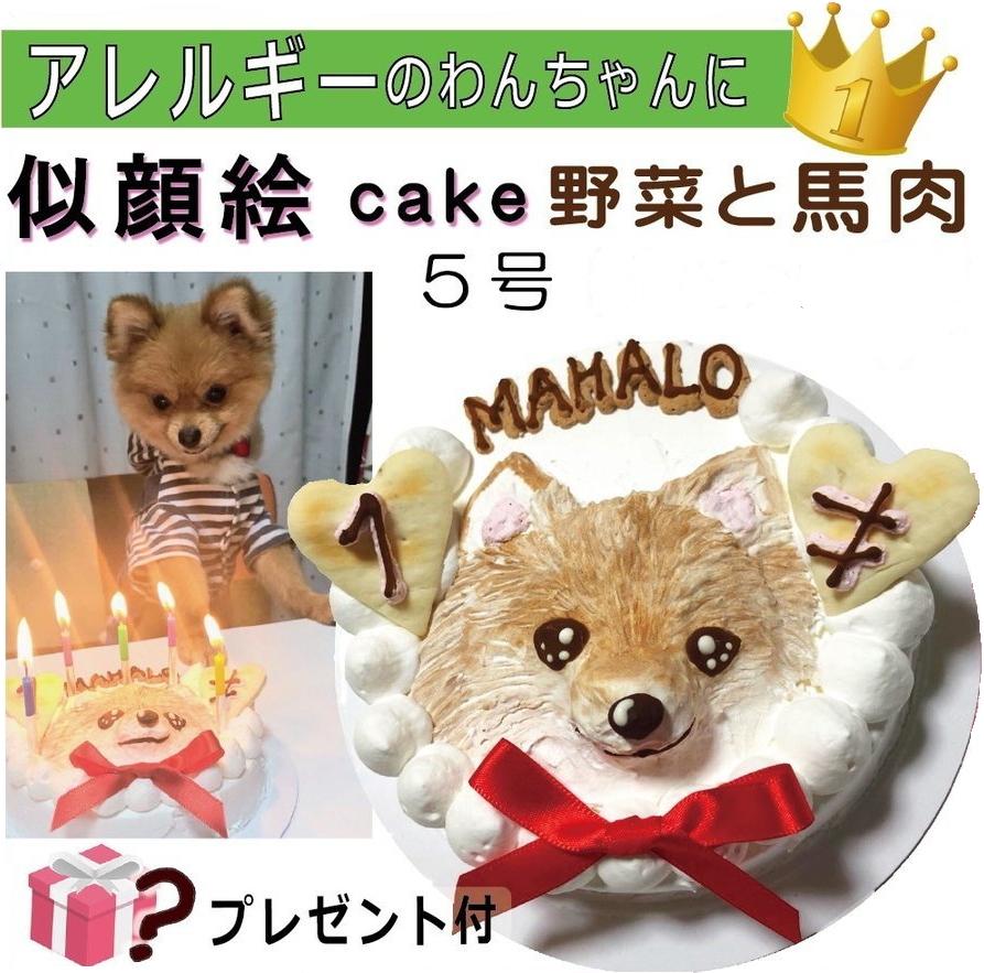 楽天市場 犬用の 似顔絵ドッグケーキ を立体に 1頭描き 野菜と馬肉 生地 4号 誕生日に無添加で安心人気 バースデー 名前入れ おやつ お祝い オリジナル 記念 口コミ セット かわいい 小型犬 えさ ごはん ドッグ フード 帝塚山 Wanbana ペットフード Wanplus楽天市場店