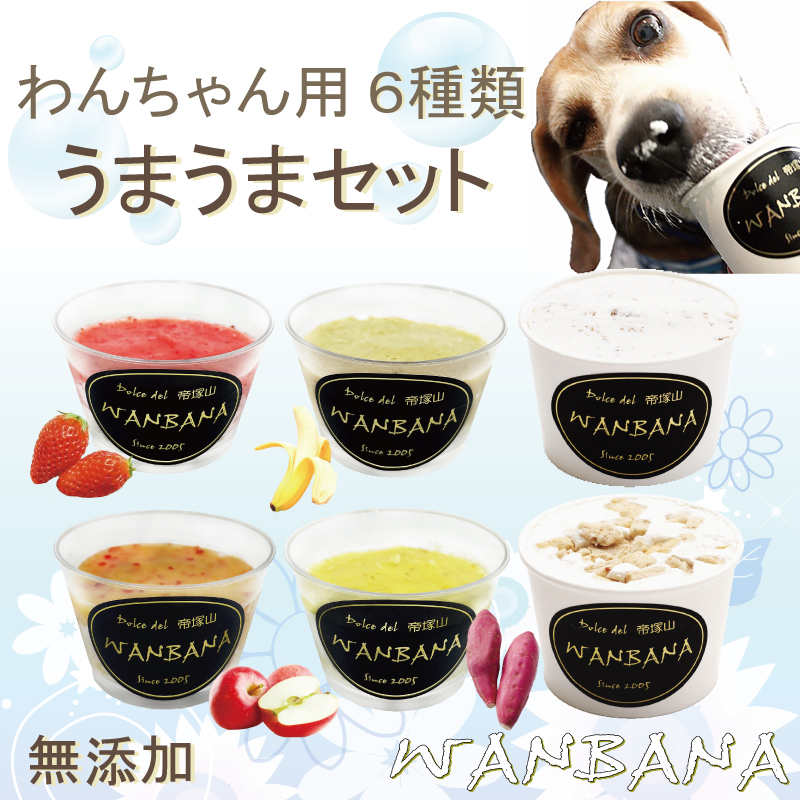 市場 犬のアイスクリーム りんご シャーベット 暑い お得セット うまうまセット さつまいも バナナ 無添加 食欲不振 6種類 熱中症対策 いちご 夏バテ