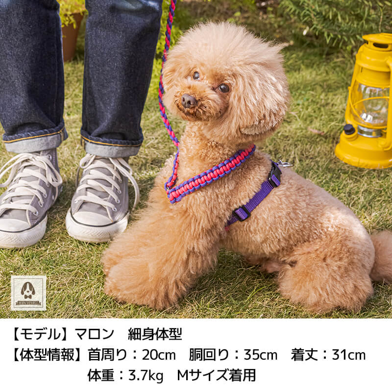 楽天市場 バイカラーコードハーネス L Solgra ソルグラ 犬用 ペット用 犬具 お散歩 トイプードル チワワ ポメラニアン Wan Voyage