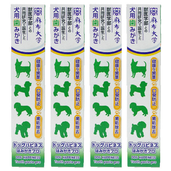 2020公式店舗 楽天市場 ドッグハピネスはみがきプロ 45g 4個セット 全国一律送料無料 追跡可能メール便 アエコム 新着商品 Lexusoman Com