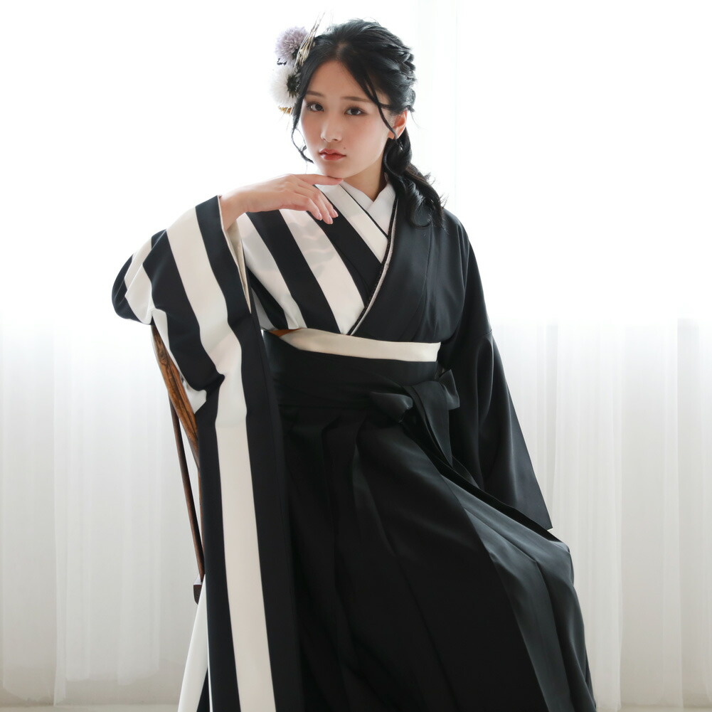 favorite フェイバリット 袴 黒 和心くすぐる着回し抜群シンプル袴 着物 トップ