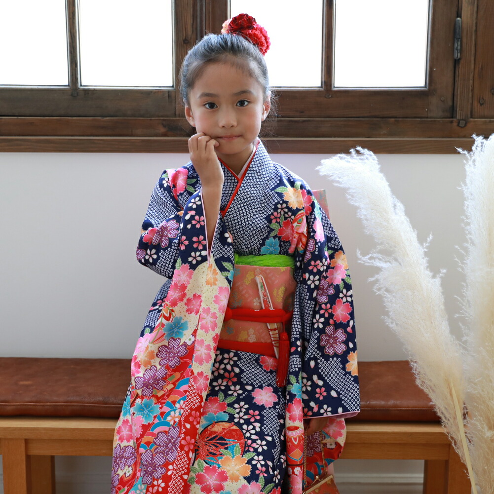 七五三 女の子7歳着物・帯セット黄色　レトロ　アンティーク 1409610300_720x.jpg?v=1693462051