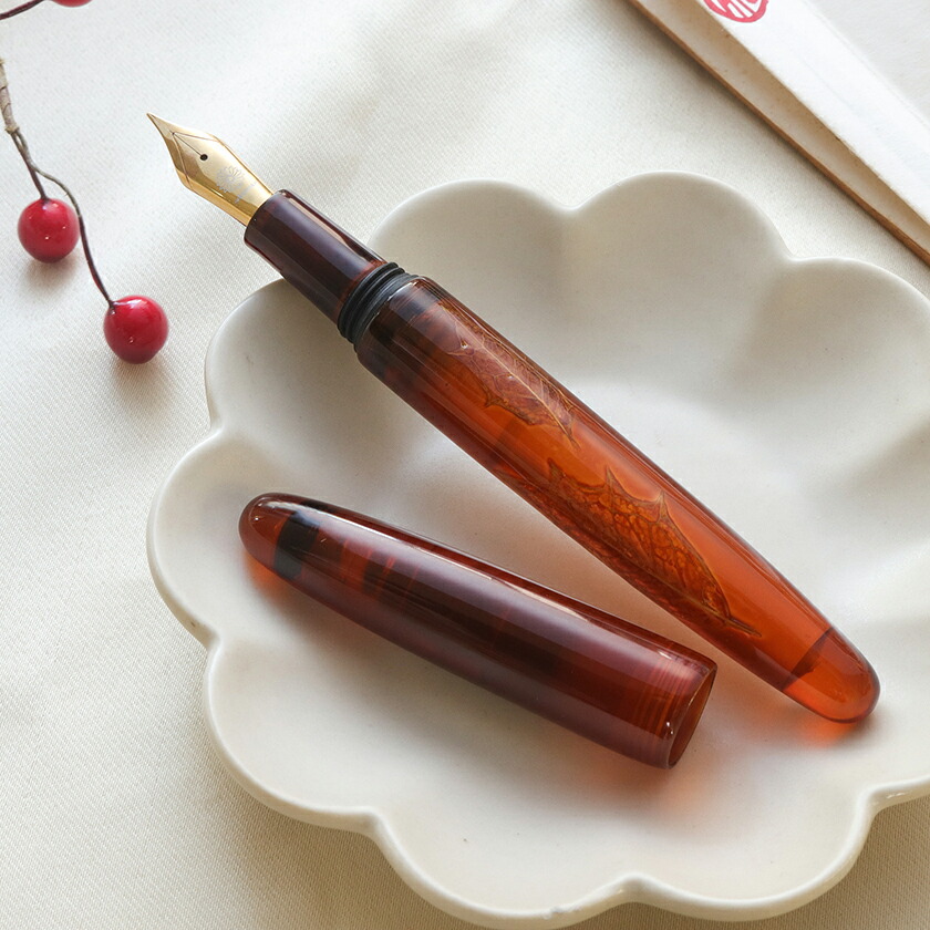 楽天市場】大分県の地域商社×セーラー万年筆! JAPAN RED 鍛金万年筆 21