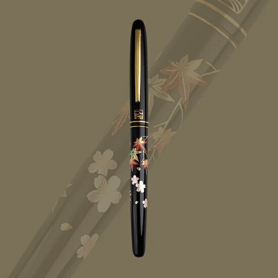 n*u様 くれ竹✖️ワンチャー　蒔絵物語万年筆　　　新品未使用 くれ竹✖️ワンチャー 蒔絵物語万年筆 新品未使用 - メルカリ