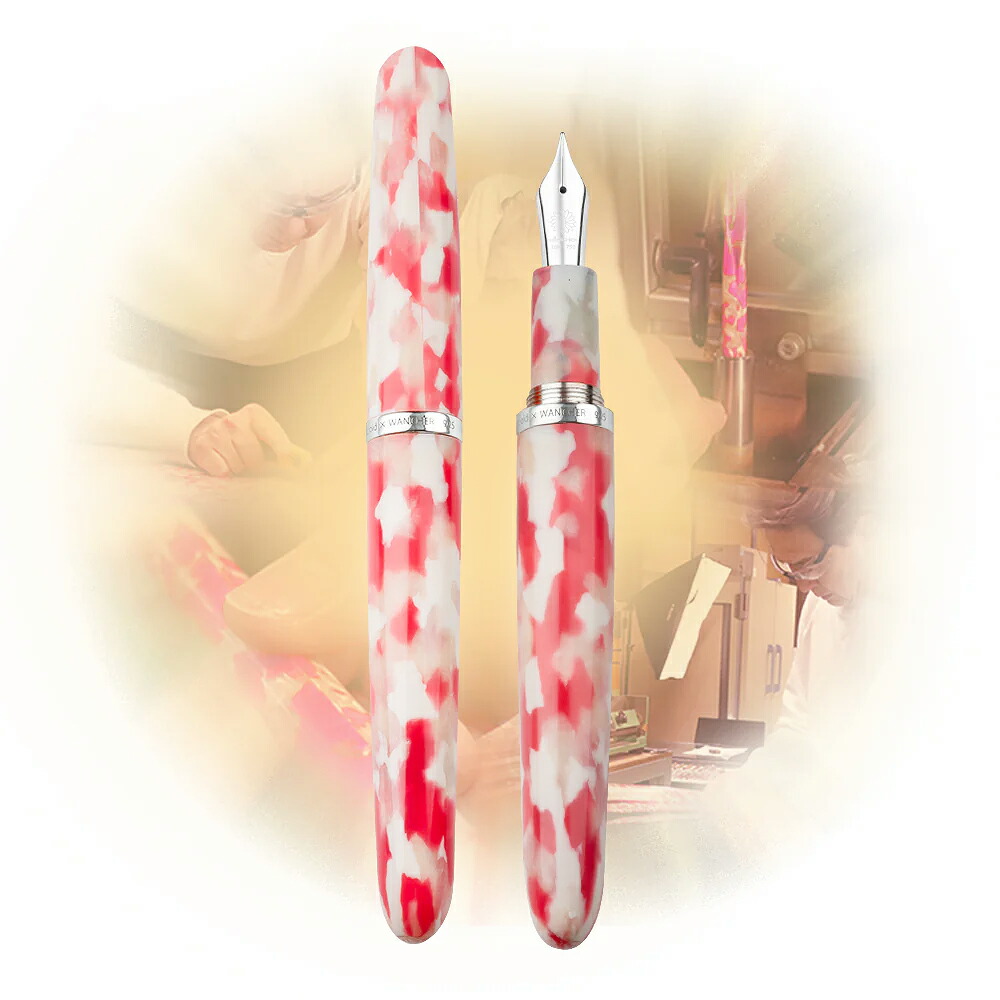 ワンチャー「意気ごみ書き込み/夢筆 」セルロイド・桜・銀【WANCHER ブランド名 定め事品 引きうける 工芸 工芸 言い慣わし 芸術 芸術 御前上等筆記具 文房具 書き込み お手てお手伝いさん 手作業 日本 和 技術者 差し上げ物 差し上げ物 差し上げ物 媒体 ラジオ受信機 ZIP! テレビ東京 ガイアの有り明け方 Forbes 日本の首都FM】