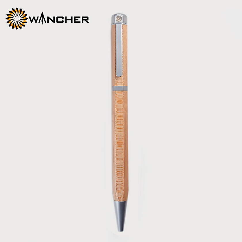 楽天市場】ワンチャー「明治チタン」ボールペン ツイスト式【WANCHER
