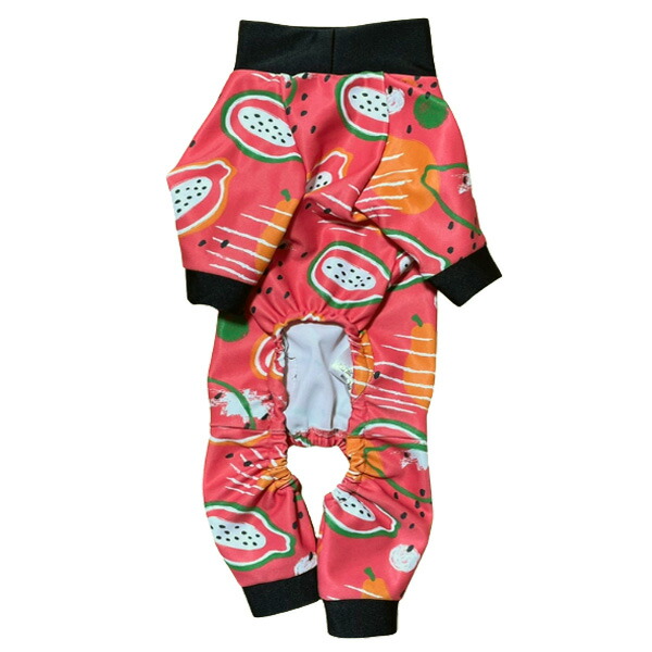 Wandaway 22正規激安 ワンダウェイ つるつるロンパース パパイヤ 5lサイズ