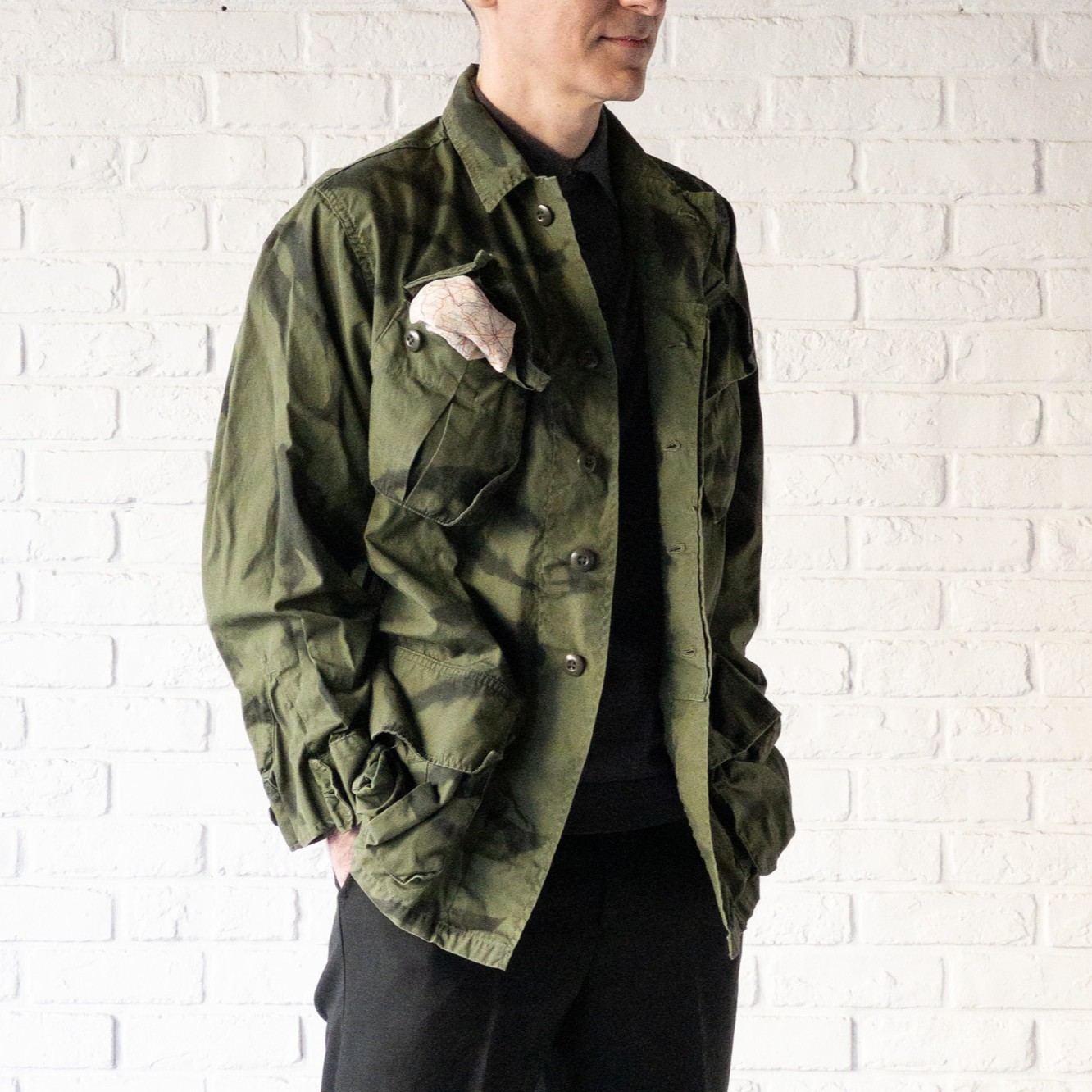 SHANANA MIL USMC ジャングルファティーグシャツ シャナナミル USMC ジャングルファティーグシャツ<br>シャナナミル/SHANANA