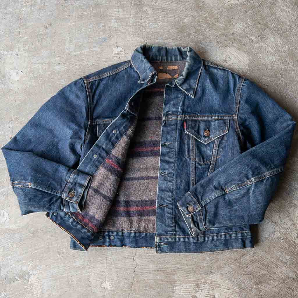 【6/11出品終了】Levi's 70505 USA製 デニムジャケット Levi's - 90s USA製 Levis 70505 デニム ジージャン ジャケット