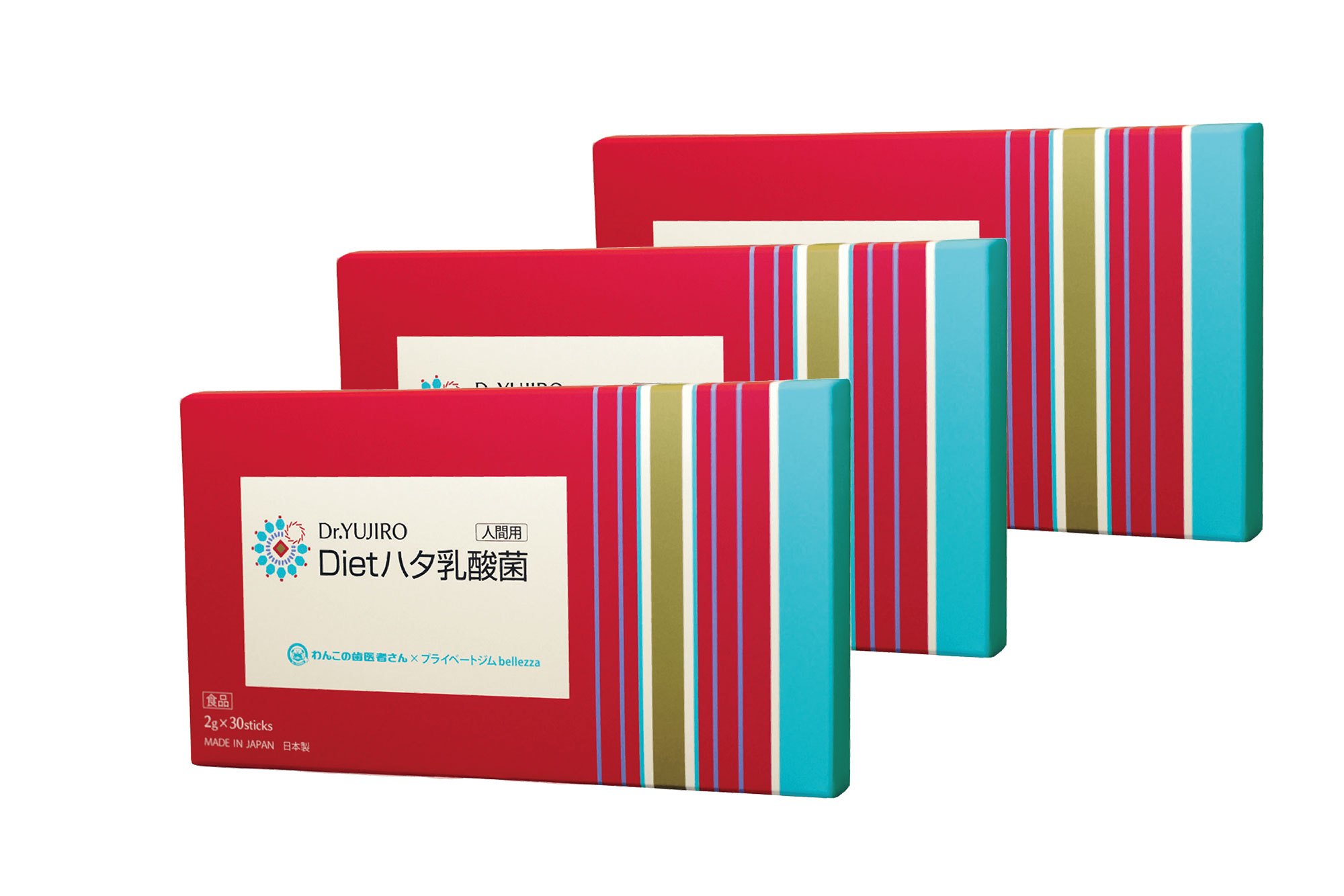 【定期購入】Dr.YUJIRO[人間用]Dietハタ乳酸菌　3箱セット　＜25％OFF＞