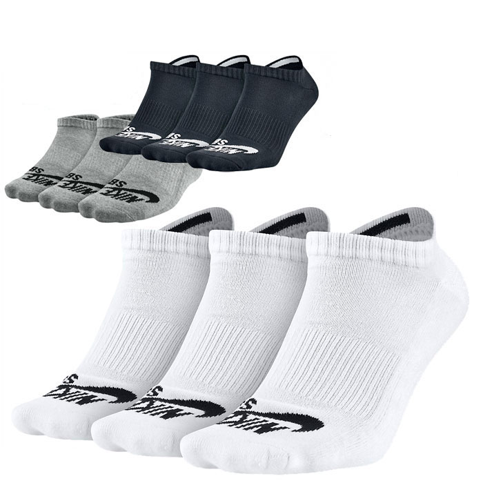 mens nike socks no show