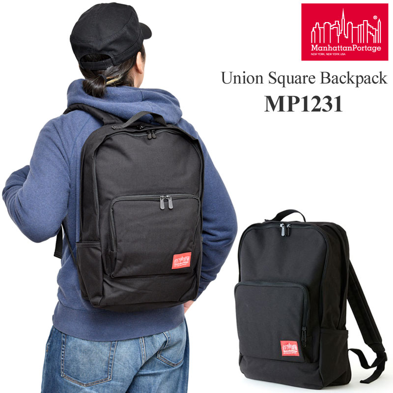 マンハッタンポーテージ Manhattan Portage リュック メンズ レディース ユニオンスクエアバックパック Union Square Backpack MP1231 bpk【鞄】2101wann|wanna do