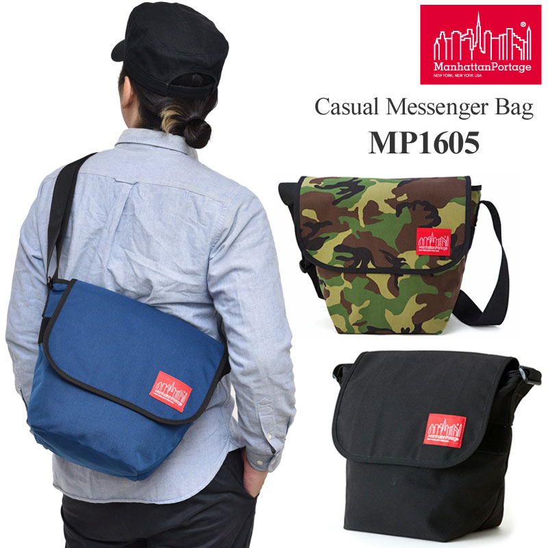 代引き人気 マンハッタンポーテージ Manhattan Portage ショルダーバッグ メンズ レディース カジュアルメッセンジャーバッグ Casual Messenger Bag Mp1605 鞄 11wannado Wanna Do 人気商品は Purpleforparents Us