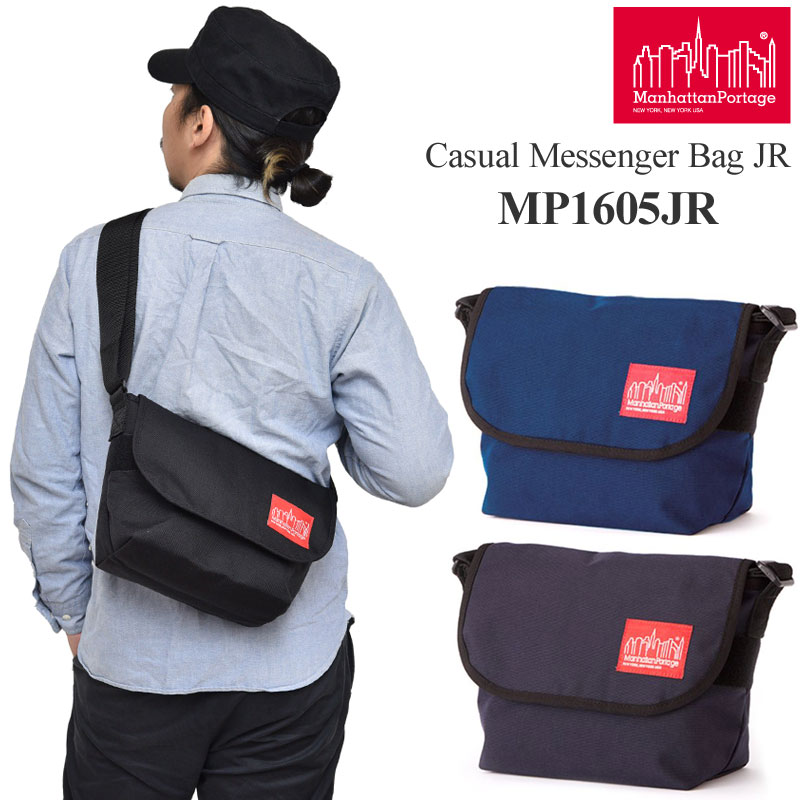 マンハッタンポーテージ Manhattan Portage ショルダーバッグ メンズ レディース カジュアルメッセンジャーバッグ Casual Messenger Bag JR MP1605JR【鞄】2011wann