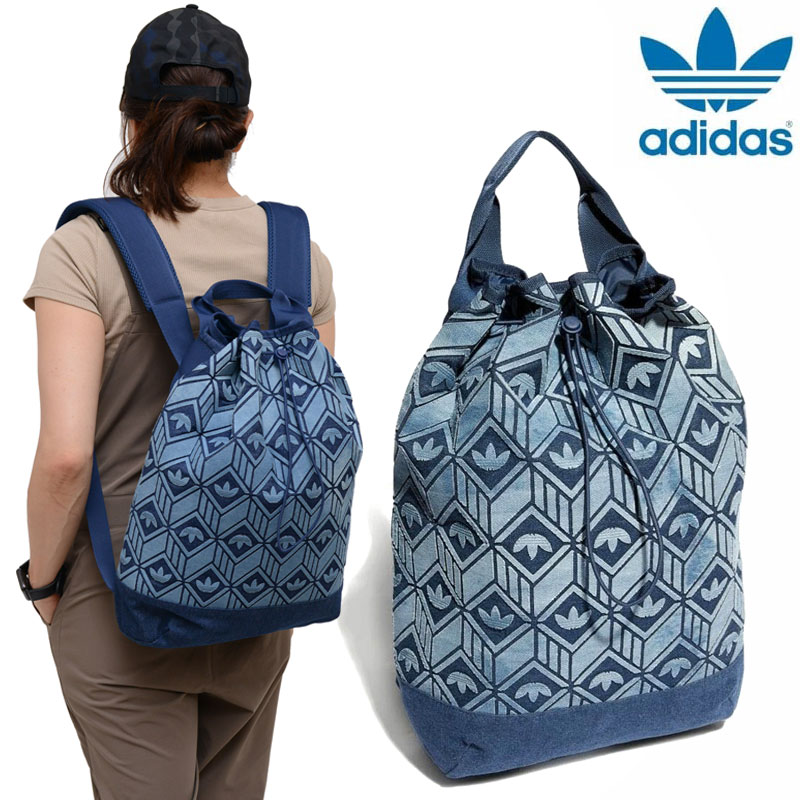 SALE 20%OFFアディダス オリジナルス adidas originals リュック メンズ レディース バックパック デニム マルチカラー ブルー 14.25L HD7018 2022SS2204wannado