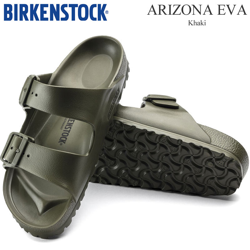 ビルケンシュトック BIRKENSTOCK サンダル メンズ アリゾナ EVA ARIZONA カーキ 26.5-28cm BK1019094  2022SS sdl2206wannado 一流の品質