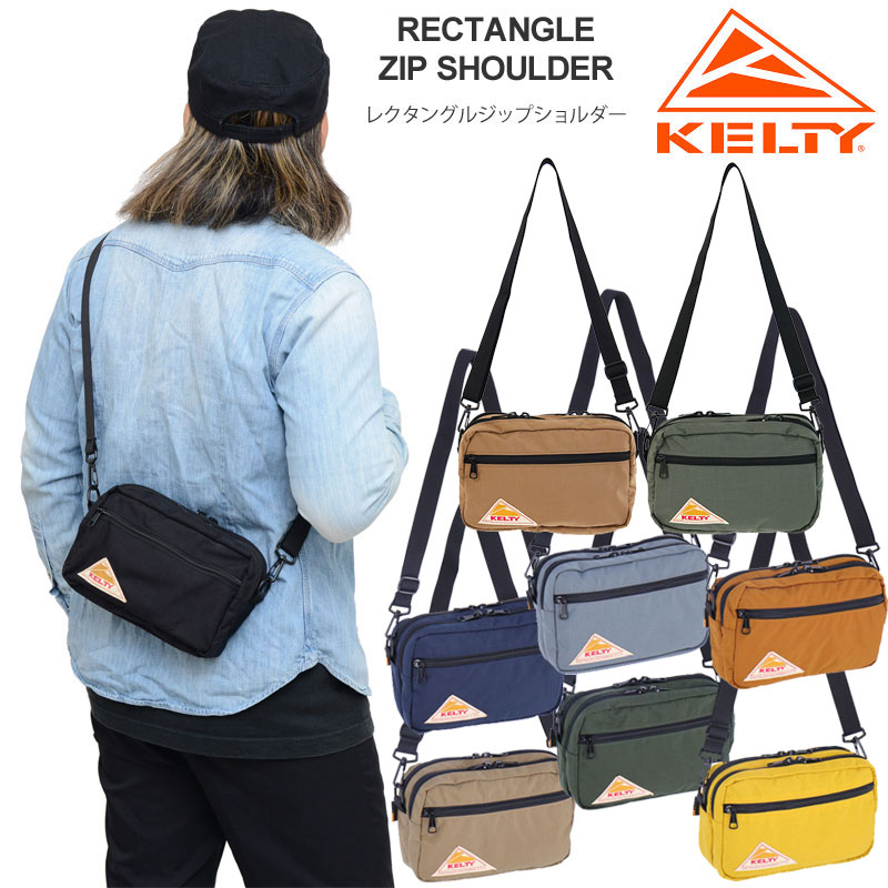 ケルティ KELTY ショルダーバッグ メンズ レディース レクタングルジップショルダー RECTANGLE ZIP SHOULDER 4L 32592155 2024SS 【鞄】2402wann [M便 1/1] 【返品交換・ラッピング不可】