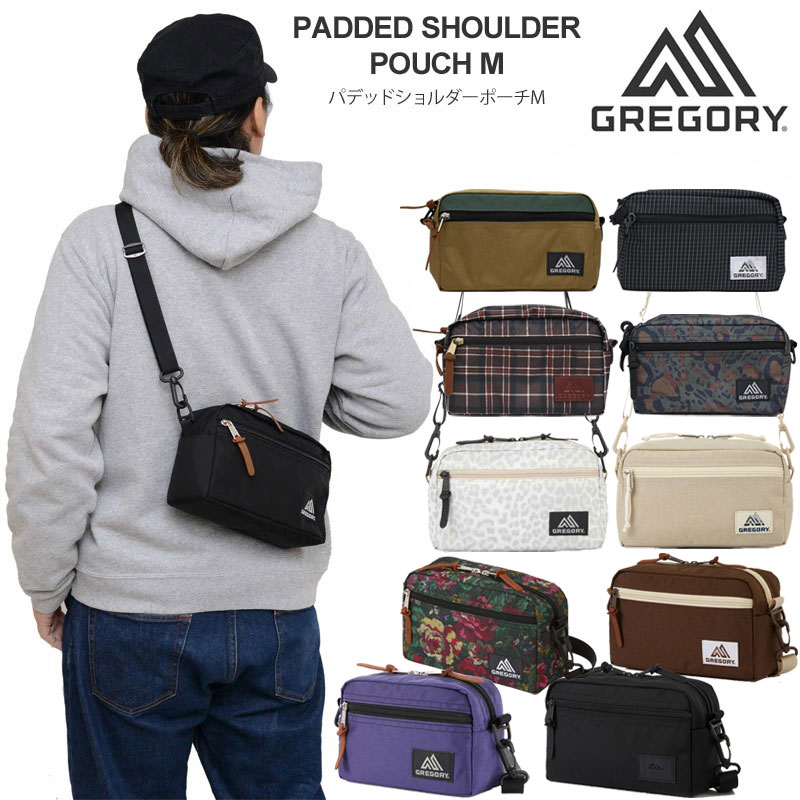 グレゴリー GREGORY ショルダーバッグ メンズ レディース パデッドショルダーポーチM PADDED SHOULDER POUCH M 2.5L 古典派音楽 CLASSIC 2025AW【鞄】2509wann