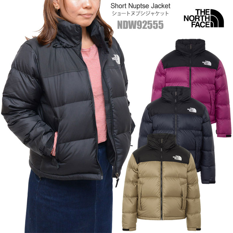 楽天市場】ザノースフェイス NDW92232 Short Nuptse Jacket ショート