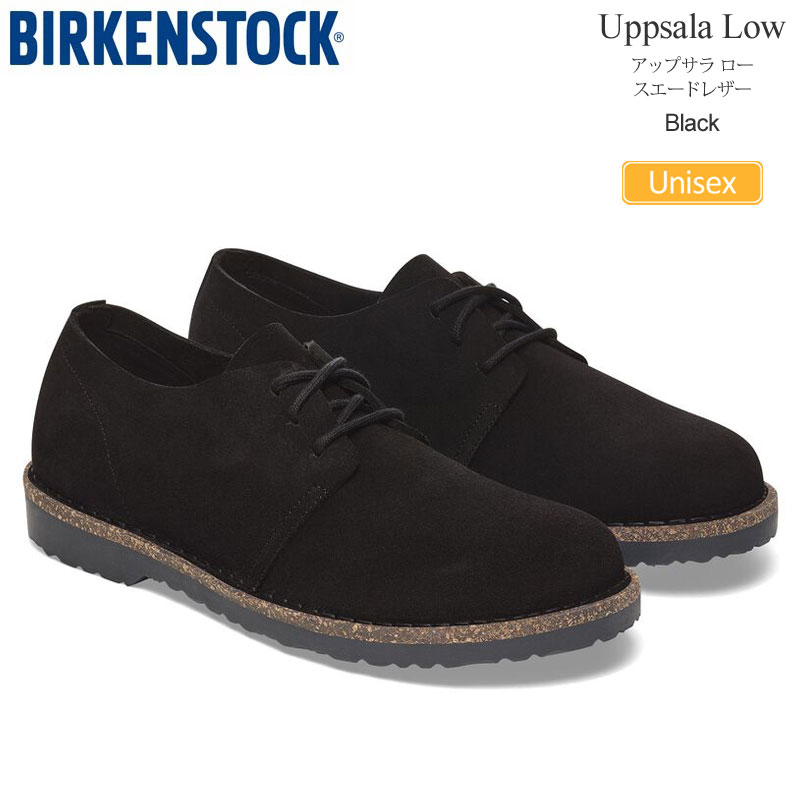 ビルケンシュトック BIRKENSTOCK シューズ メンズ レディース アップサラ ロー Uppsala Low スエードレザー ブラック レギュラー幅 1029697 2025AW【靴】2512wann