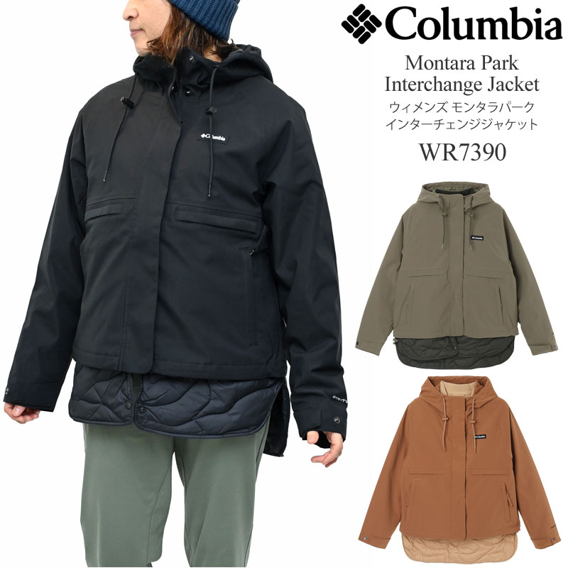 コロンビア Columbia 3インチ1上衣 中綿 レディース ウィメンズ モンタラパークインターチェンジジャケット W Montara Park Interchange Jacket WR7390 2025AW【服】2511wann【返品取り替えっこ・ラッピング不可】_25WS