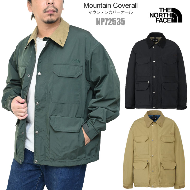ザ・ノース・フェイス THE NORTH FACE 上衣 厚地の外套 メンズ レディース マウンテンカバーオール Mountain Coverall NP72535 2025AW【服】2511wann【返品取り替えっこ・ラッピング不可】_25WS