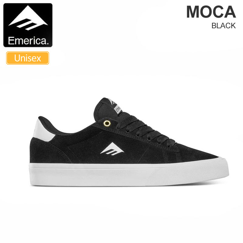 エメリカ EMERICA スニーカー 滑るシューズ メンズ レディースMOCA 黒いこと  6101000160001 2026SS snk【靴】2602wann