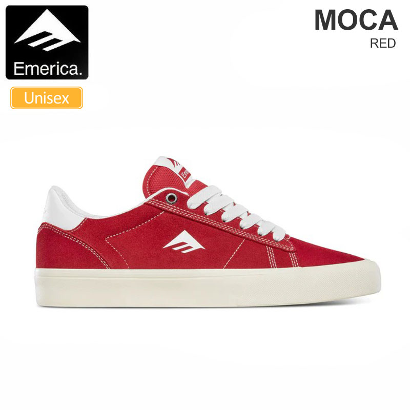 エメリカ EMERICA スニーカー 滑るシューズ メンズ レディース MOCA 赤いこと  6101000160600 2026SS snk【靴】2602wann
