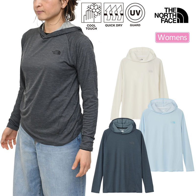 ザ・ノース・フェイス THE NORTH FACE パーカー 長袖 ティーシャツ レディース クリスプアクションフーディー Crisp Axion Hoodie NTW12687 2026SS【服】2602wann[M便 1/1]