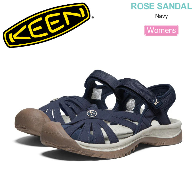 キーン KEEN レディース サンダル ローズ サンダル ROSE SANDAL Navy 1025126 2026SS sdl【靴】2603wann
