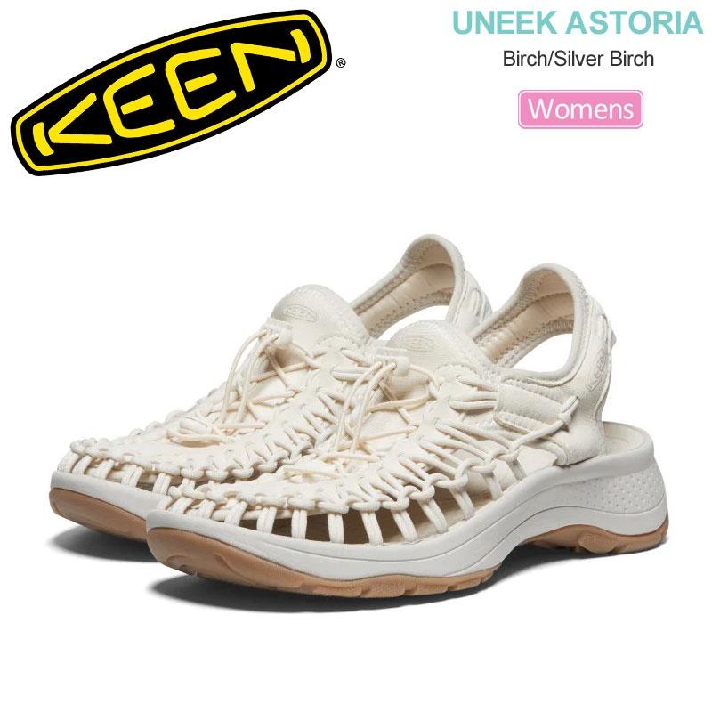 キーン KEEN レディース サンダル ユニーク アストリア UNEEK ASTORIA Birch/Silver Birch 1027291 2026SS sdl【靴】2603wann