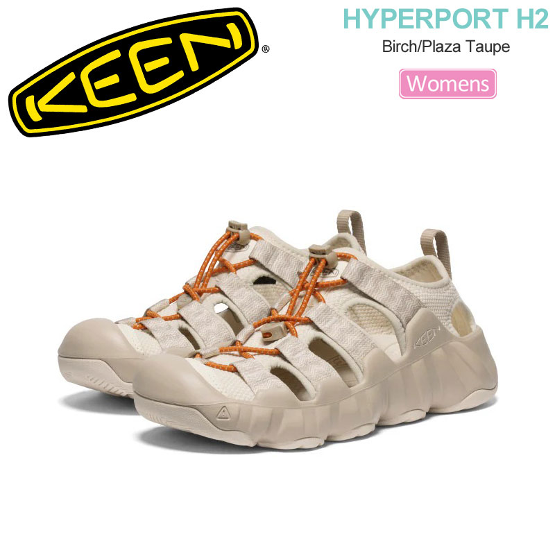 キーン KEEN レディース スニーカー サンダル ハイパーポートH2 エイチツー HYPERPORT H2 Black Steel Grey 1028661 2026SS sdl【靴】2603wann