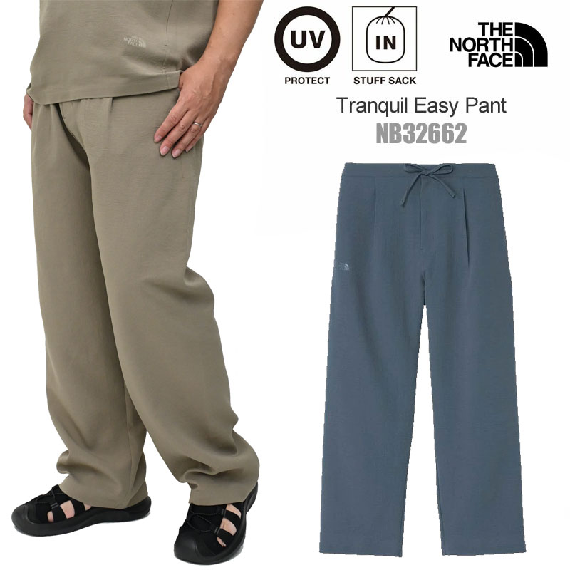 ザ・ノース・フェイス THE NORTH FACE ロングズボン下 長ズボン メンズ トランクルイージーパンツ Tranquil Easy Pant NB32662 2026SS【服】2603wann