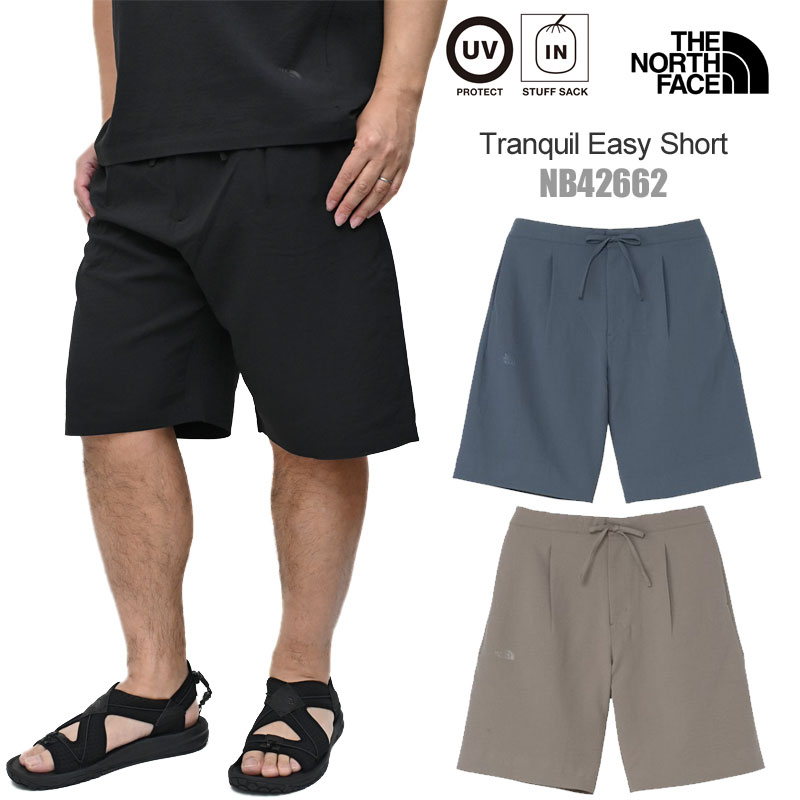 ザ・ノース・フェイス THE NORTH FACE 遊撃手ズボン下 メンズ トランクルイージーショーツ Tranquil Easy Short NB42662 2026SS【服】2604wann[M便 1/1] ズボン・パンツ-メンズファッション