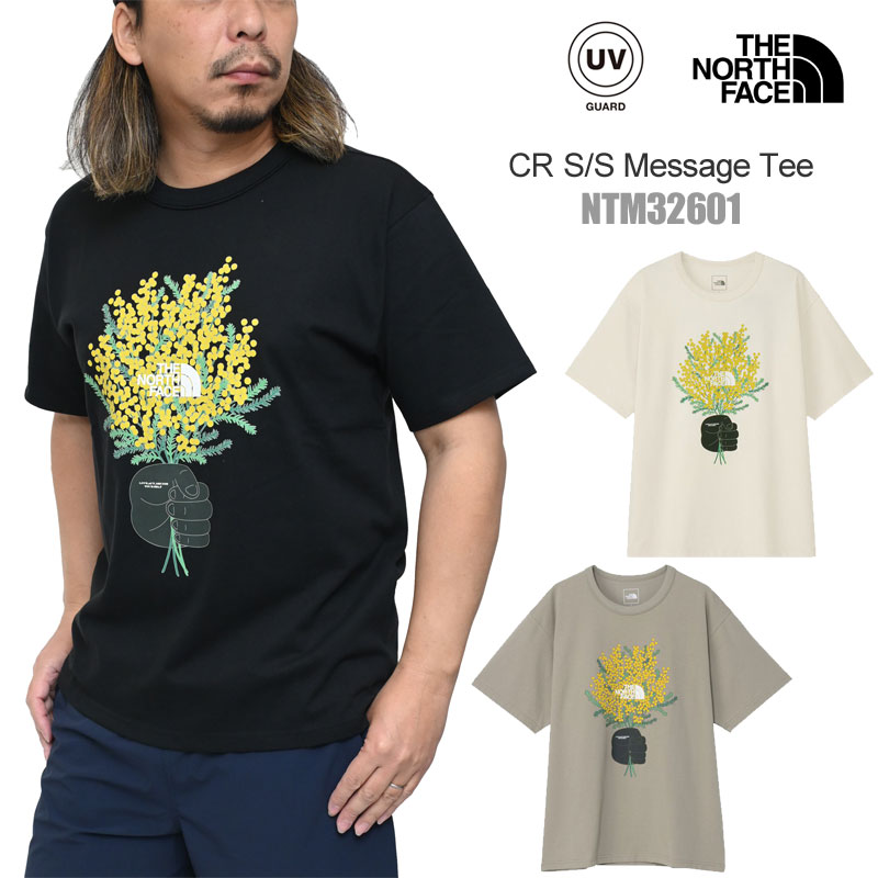 ザ・ノース・フェイス THE NORTH FACE Tシャツ 半袖 メンズ レディース CRショートスリーブメッセージティー CR S/S Message Tee NTM32601 2026SS sst 【服】2604wann [M便 1/1]