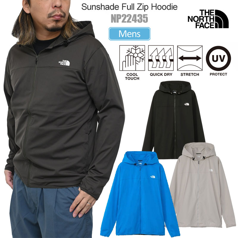 ザ・ノース・フェイス THE NORTH FACE パーカー ラッシュガード 長袖 メンズ サンシェイドフルジップフーディー Sunshade Full Zip Hoodie NP22435 2026SS【服】2603wann