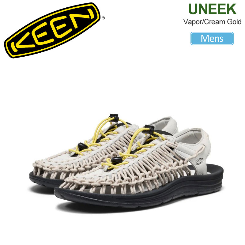 キーン KEEN スニーカー サンダル メンズ ユニーク UNEEK Vapor/Cream Gold 1032183 2026SS sdl【靴】2605wann｜wanna do