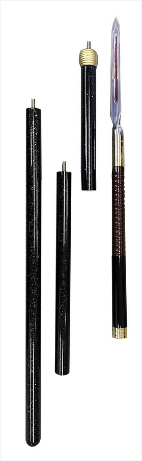 楽天市場】槍 4本継 舞踊 踊り用 並 長さ調整可能 黒田節 槍おどり