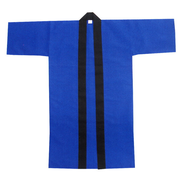 楽天市場】無地半纏「青」大人法被安売り用の1500円ハッピでは