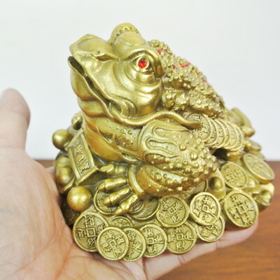 財運up 銅製 銭カエル 置物 カエル 置物 カエル グッズ 雑貨 バリ雑貨 アジアン雑貨 風水にもおすすめのカエルの置物 かえる 蛙 フロッグ 縁起物 置物 カエルのフィギュアで無事帰る アジアン アジア バリ 中国 風水 縁起物 財運 商売繁盛 Epheseweb Com