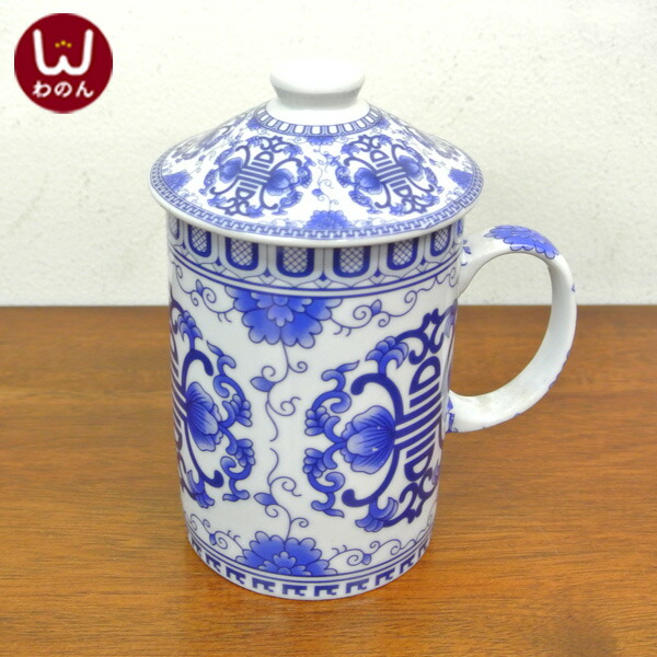 蓋付マグカップ 青花 蓋付きで気軽にティータイム 中国茶器 フタ付 大きい マグカップ 和 台湾 アジアン雑貨 お土産 おしゃれ かわいい はな 花 フラワー マグ カップ 陶磁器 アジア雑貨 インテリア 高質で安価 蓋付マグカップ 青花 蓋付きで気軽にティータイム 中国茶器 フタ付 大きい マグカップ 和 台湾 アジアン雑貨 お土産 おしゃれ かわいい はな 花 フラワー マグ カップ 陶磁器 アジア雑貨 インテリア 高質で安価