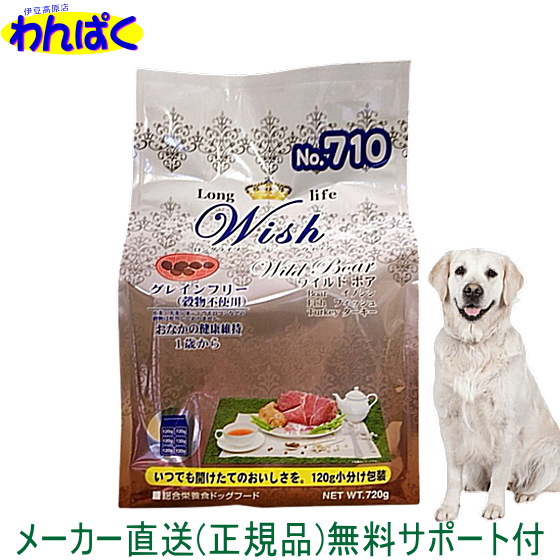 ドッグフード wak ウルフブラット] ブラックバード アダルト ターキーとスイート