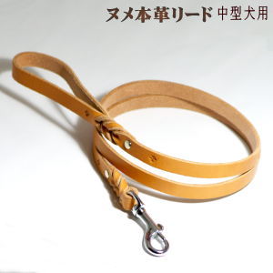 楽天市場】【クーポン有】 ヌメ本革リード ナチュラル 2編/幅