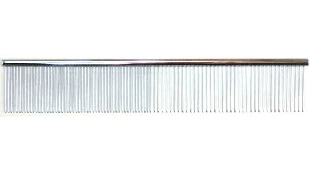 【月間優良ショップ8回受賞】【クーポン有】 岡野製作所 カット専用ステンレスコーム 大190mm ドッグ用 キャット用 ペット用 送料無 他お試しフードサンプル有 AL0｜わんぱく 猫犬用品専門店
