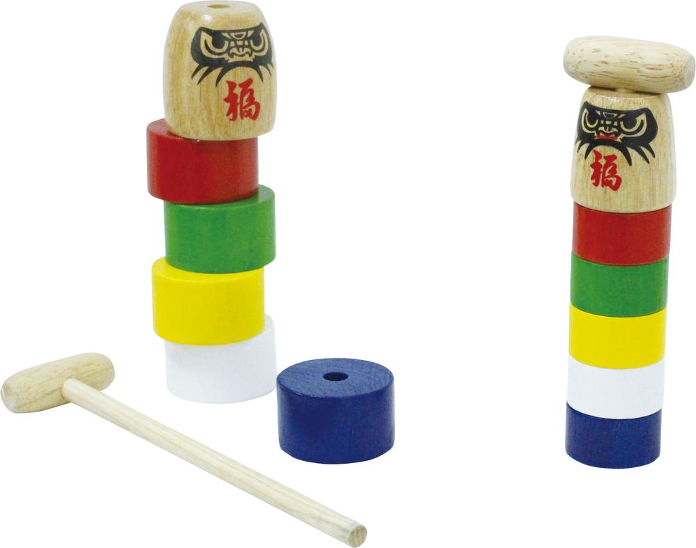 たるお 楽天市場】だるま落とし 7寸 : こだわりの和雑貨 和敬静寂